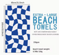 Customized beach towels super absorbent swimming towels personalized with your name
