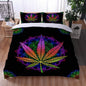 Fashionable 3 Pieces Bohemian Style Bedding Set Large Mandala Feather Printed Duvet Cover With Pillowcase Not Included Sheets
