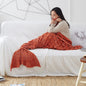 Mermaid Blanket Blankets Knitting Fish Tail Blanket Sofa Cover Birthday Gifts For Girls
