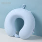 Travel U-shaped Pillow Portable Memory Cotton Storage Neck Pillow Student Napping Pillow Airplane Pillow