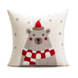 Christmas Day Ins style decorative embroidered pillows Christmas party cushions Living room sofas Bedhead pillowcases