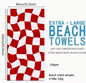 Customized beach towels super absorbent swimming towels personalized with your name