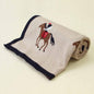 Baby Blankets Knitted Newborn Cute Cartoon Soft Warm Swaddle Kids Bath Towels 100*80cm Toddler Infantil Stroller Bedding Blanket
