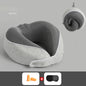 U Shaped Pillow Memory Cotton Can Store Travel Pillows, Nap Pillows, Neck Protection Pillows, Portable Neck Pillows