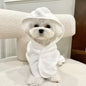 Dogs can wear bathing and drying bathrobes in all seasons bath towels thickened absorbent towels