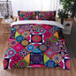 Fashionable 3 Pieces Bohemian Style Bedding Set Large Mandala Feather Printed Duvet Cover With Pillowcase Not Included Sheets