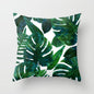 Elife Retro Green Leaves Cactus Linen cotton cushion case Polyester Home Decor Bedroom Decorative Sofa Car Throw Pillows