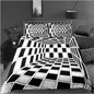 3D digital printing bedding home textile three piece quilt cover pillow case