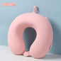 Travel U-shaped Pillow Portable Memory Cotton Storage Neck Pillow Student Napping Pillow Airplane Pillow