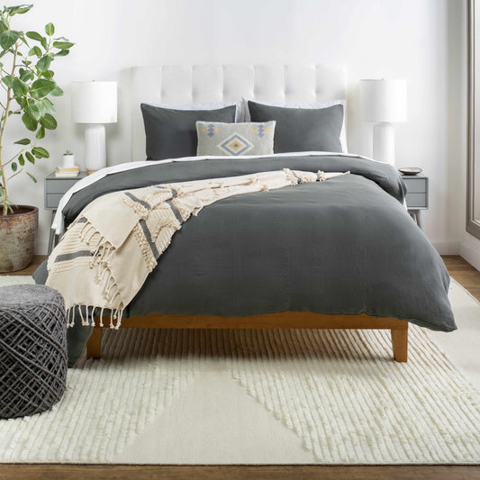 Araal Textured Cotton Bedding - Clearance