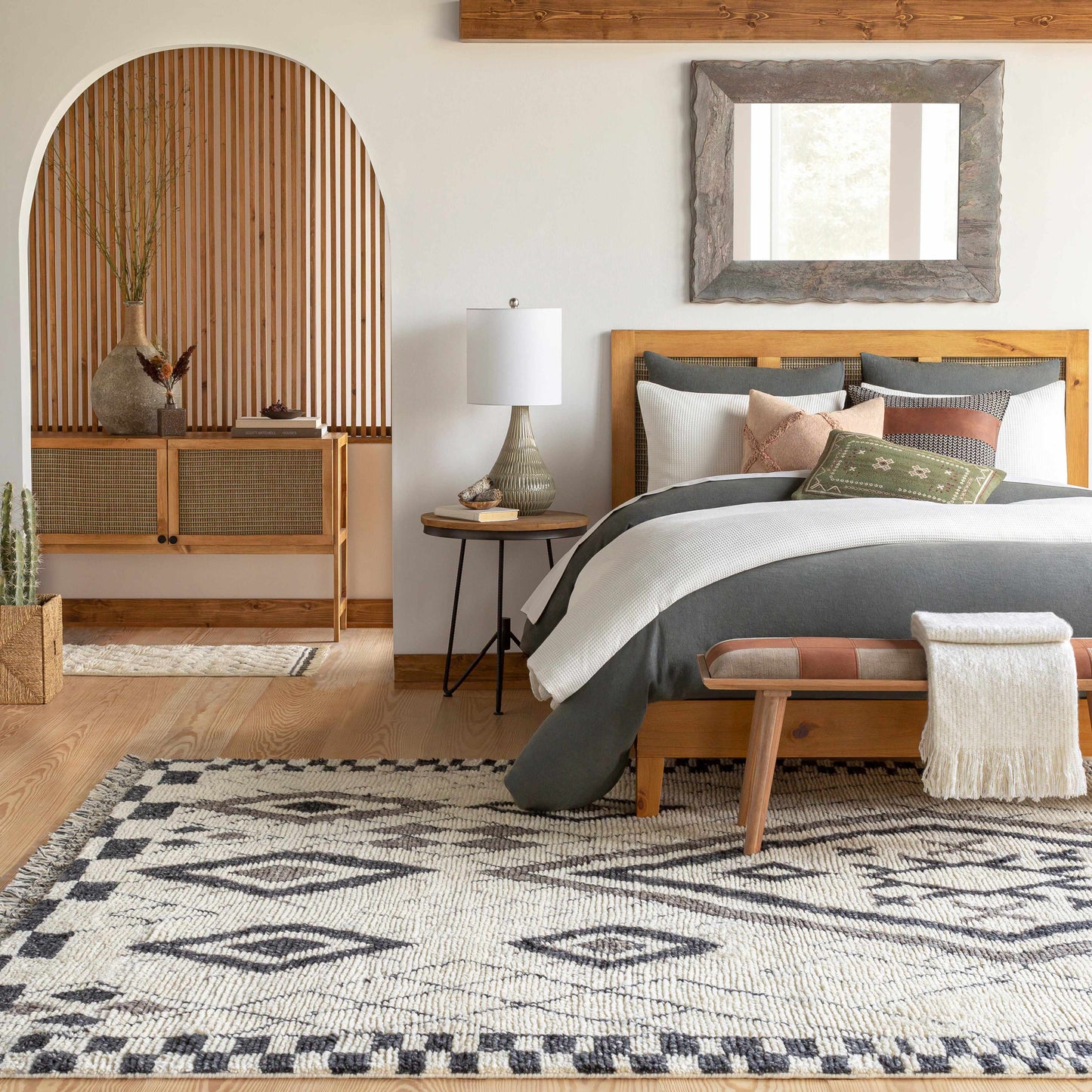 Araal Textured Cotton Bedding - Clearance