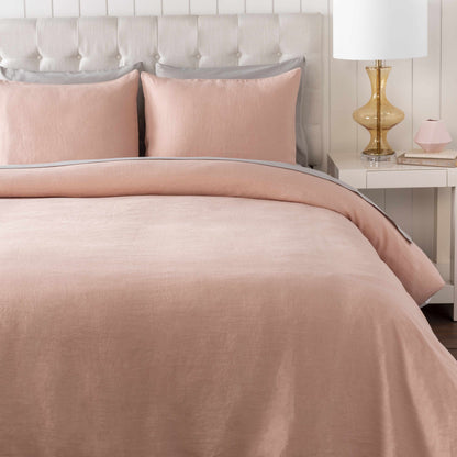 Estaca Blush Linen Bedding - Clearance