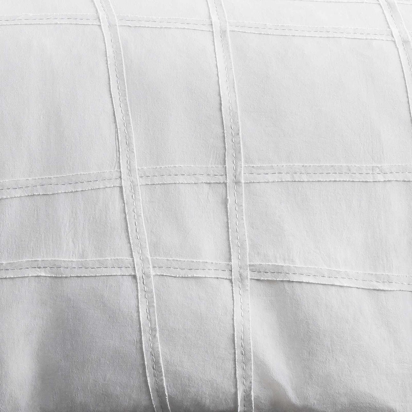 Valladolid White Upholstered Bedding Set - Clearance